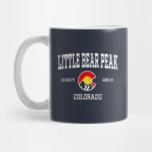 Little Bear Peak Colorado 14ers Vintage Athletic Mountains Mug